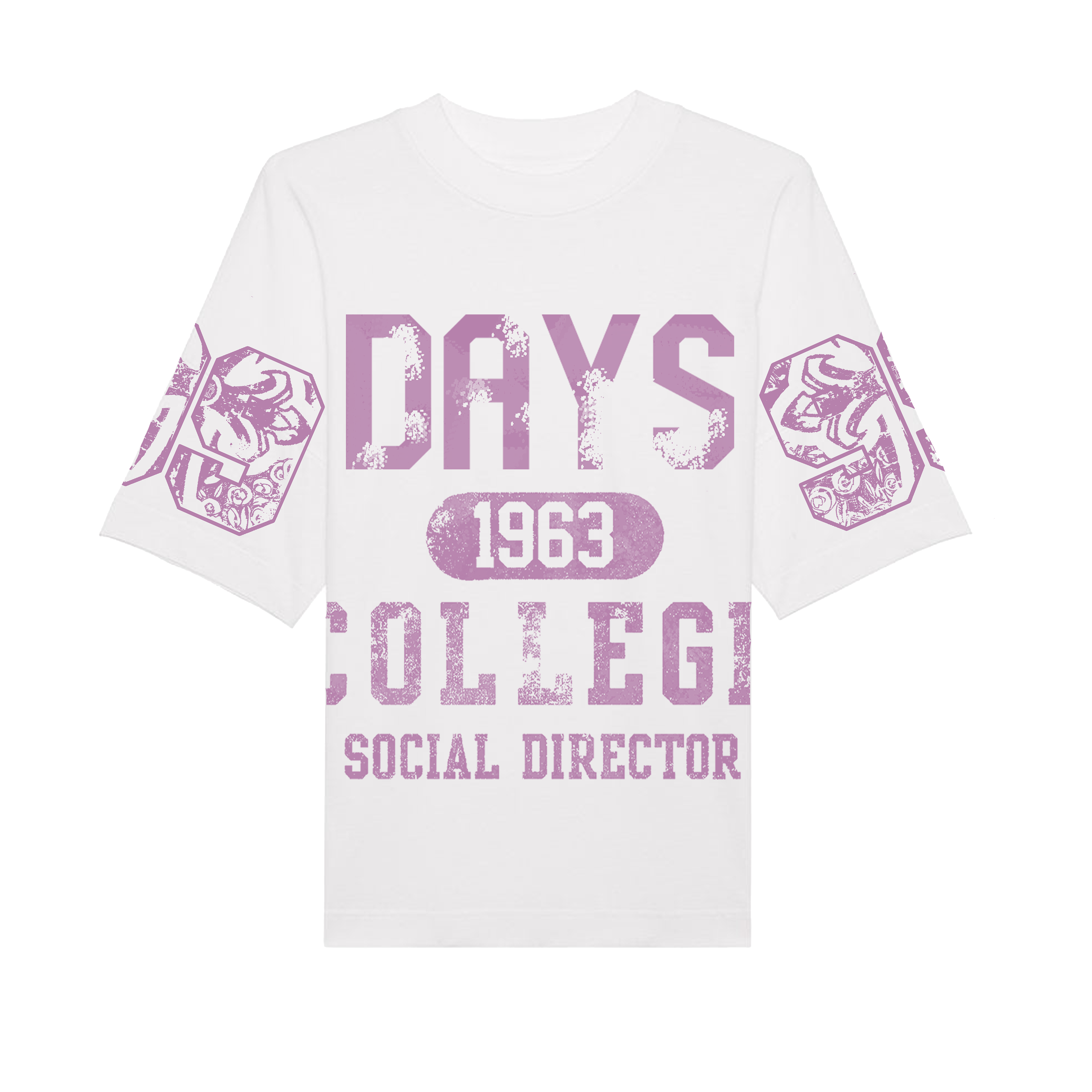 Days Varsity Tee - White