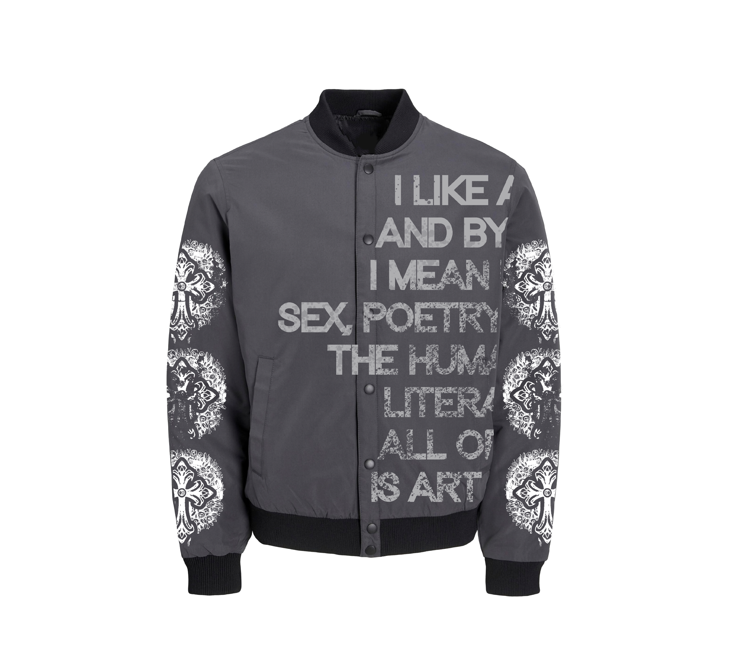 EXXXTASY Quilted Bomber