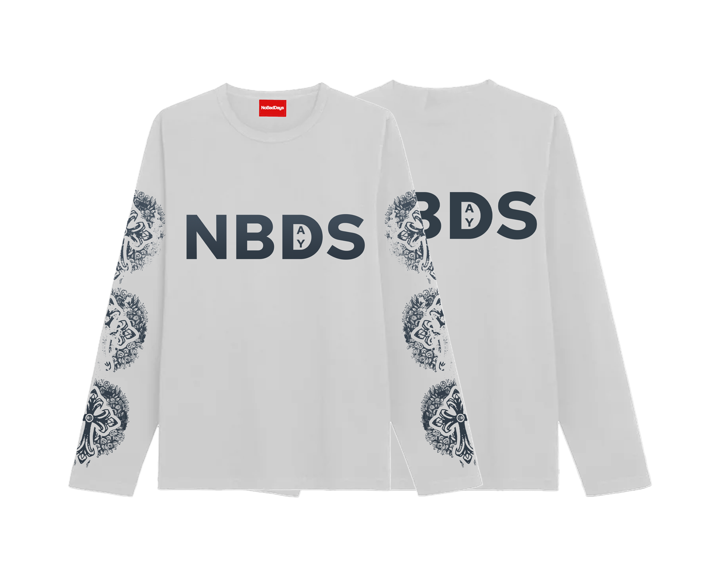 NBDS Long Sleeve Tee - White
