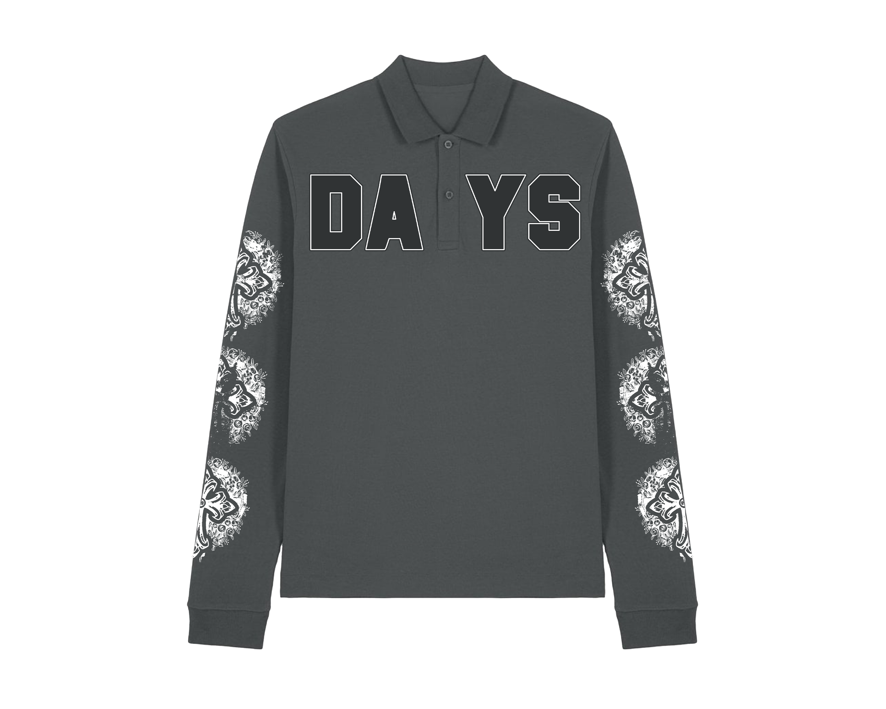 Madison - LS Polo Grey