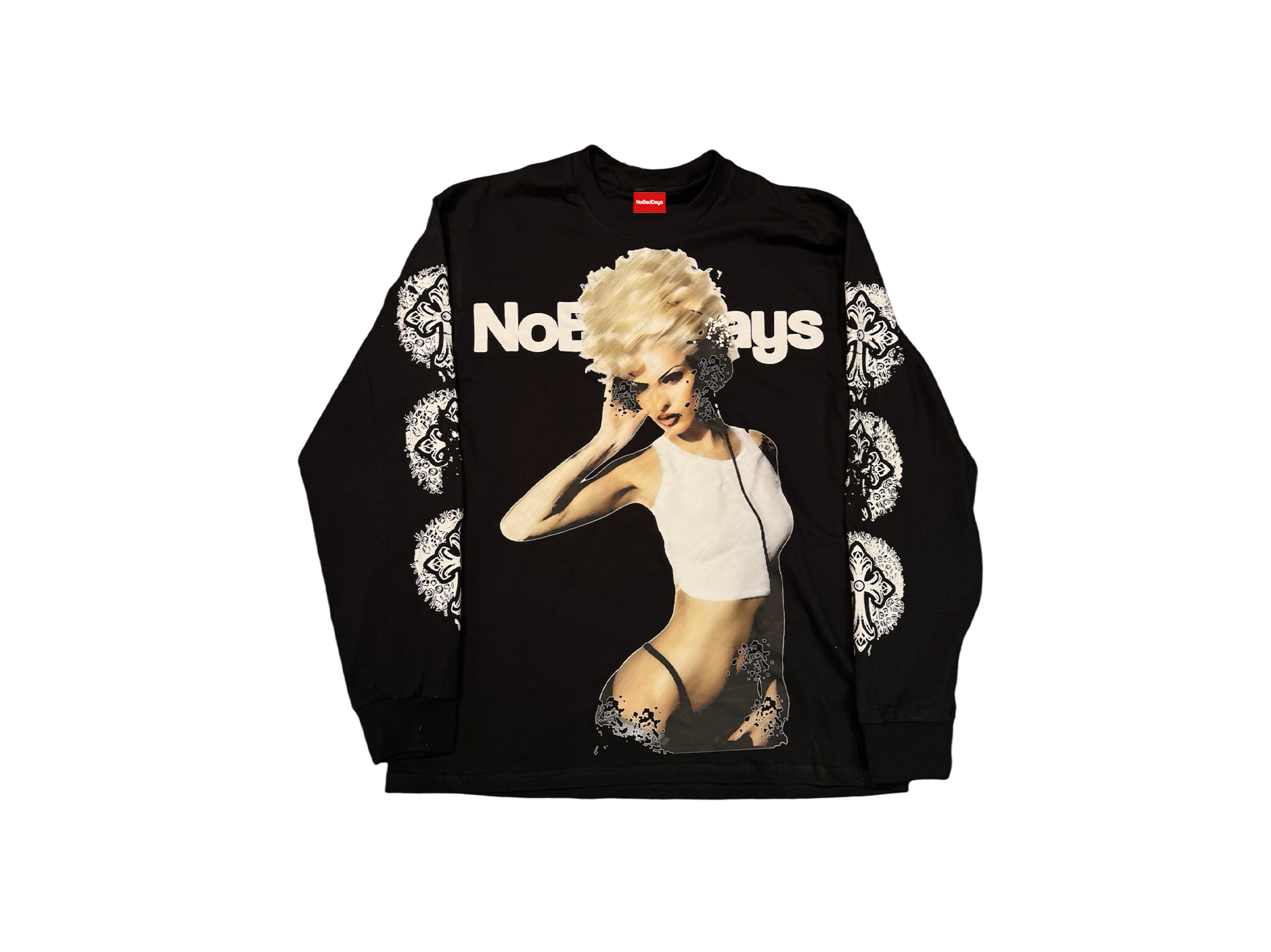 Monroe Long Sleeve Tee - Black