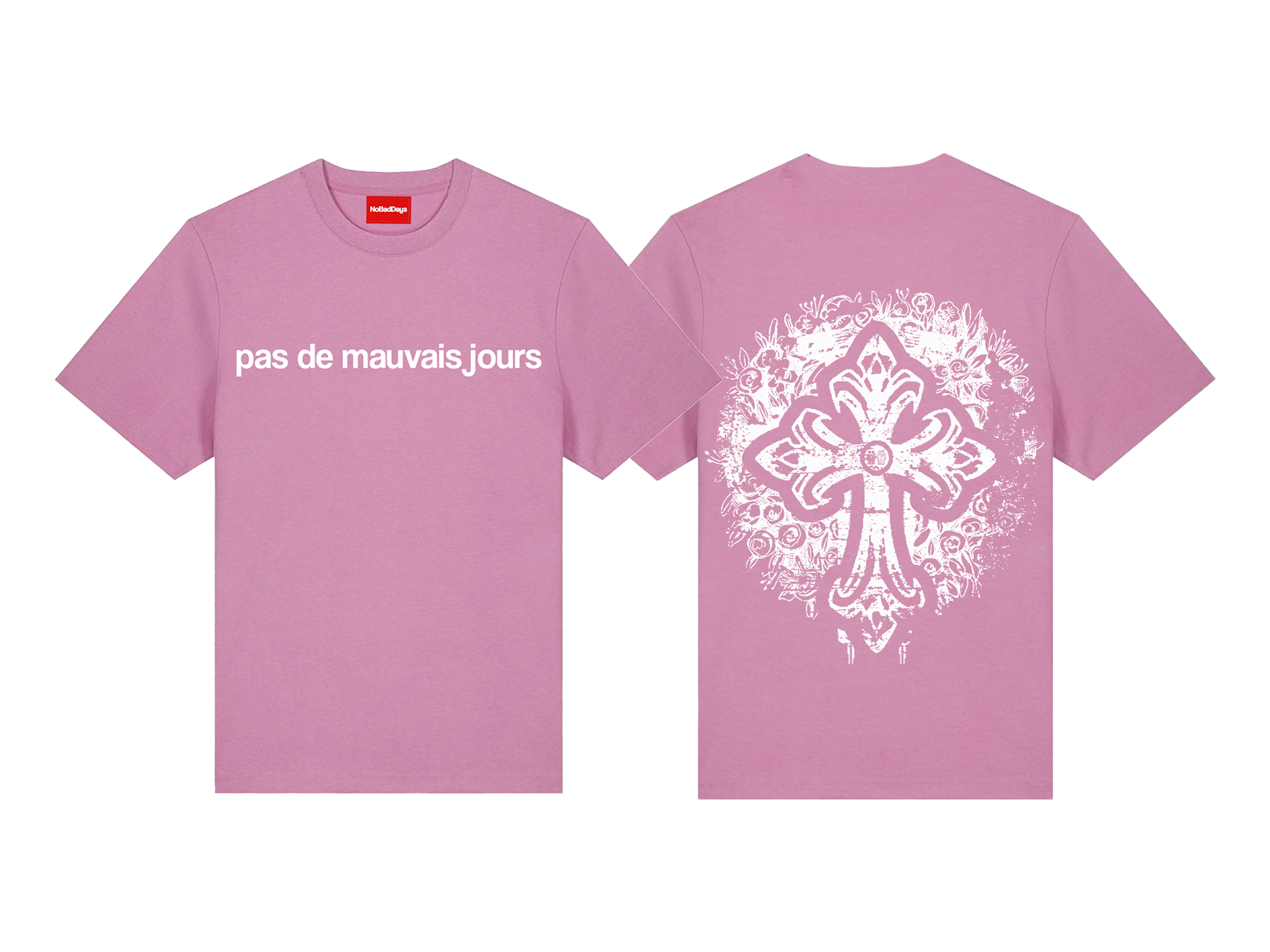 Pas de Mauvais Jours Tee - Pink